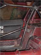 C4 Corvette Roll Cage Passenger Door Side Bar III